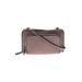 Joy Susan Crossbody Bag: Pebbled Gray Print Bags