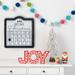 The Holiday Aisle® Juliya Handmade Words & Text Decorative Plaque/Box Sign Wood in Black/Brown/White | 11.8 H x 0.8 W x 11 D in | Wayfair