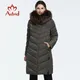 Astrid 2022 Winter new arrival down jacket women with a fur collar loose clothing outerwear quality