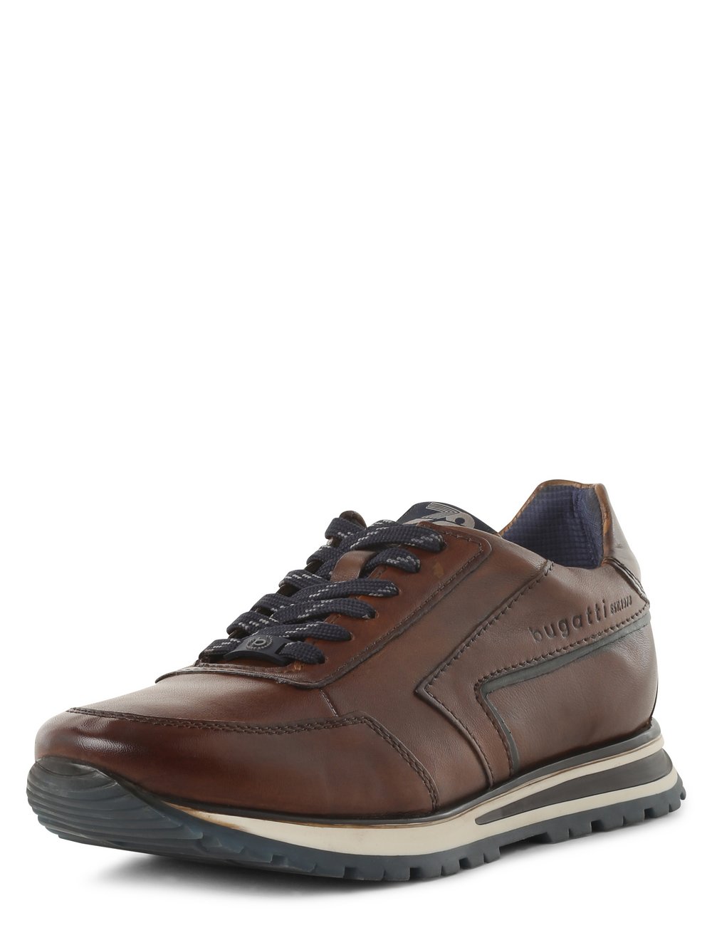 Bugatti Sneaker aus Leder Herren cognac, 41 Image