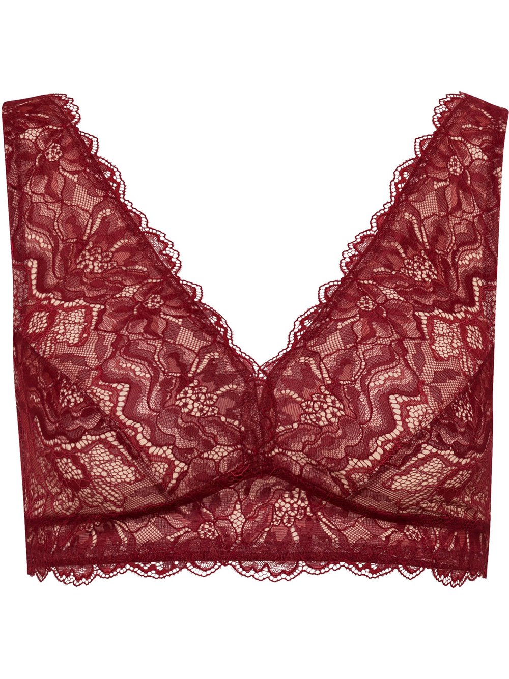 Hanro Soft-BH Damen himbeer, L