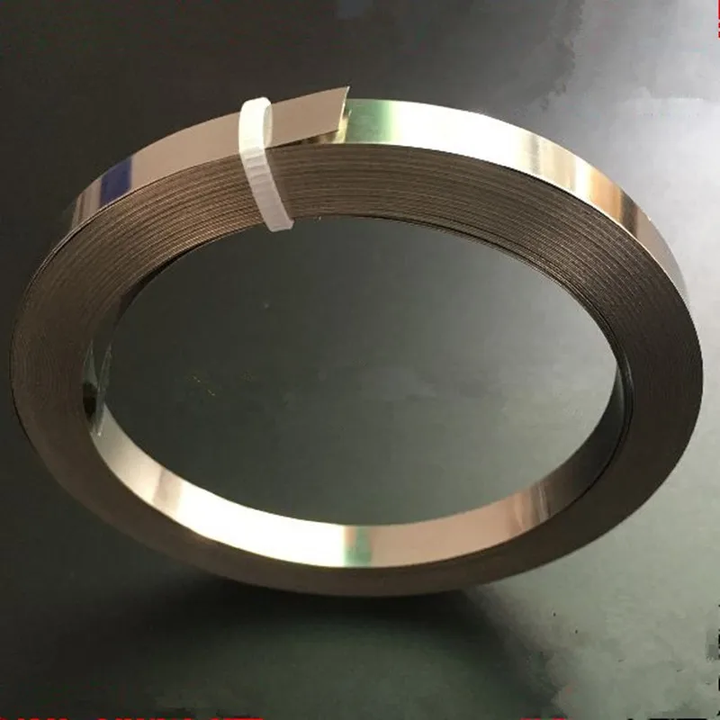 1 Stück Nichrom-Flachheizdraht für Heizelement, 10 m Länge, 0,1/0,15/2/0,25/0,3/0,4/0,5 mm, 2/3/3,5/4/5/6/8/10/12/15 mm Dicke Image