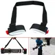 Hot Skiing Pole Shoulder Hand Carrier Lash Handle Straps Porter Hook Loop Protecting Black Nylon Ski