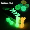 Leucht Schnürsenkel Flache Turnschuhe Leinwand Schnürsenkel Glow In The Dark Nacht Leuchtstoff Schnürsenkel für Sport Schuhe Reflektierende Schnürsenkel