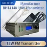 GD-2015S-ALL 15W trasmettitore FM trasmettitore PLL FM trasmissione FM Stereo trasmettitore di