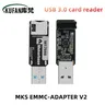 Kufan mks EMMC-ADAPTER v2 upgrade usb 3 0 kartenleser spiegel brennen für mks emmc modul micro sd tf