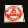 "Emblema massonico per auto ""ROYAL ARCH MASONS"" Badge Mason massone taglia 3 ''NO.14 simbolo regalo"