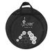 21-Inch Three Pockets Cymbal Bag Backpack With Removable Divider Shoulder Strap