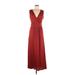 Design History Casual Dress: Red Dresses - Women's Size Large