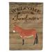 Mule Welcome Canvas House Flag - 28 x 0.01 x 40 in.