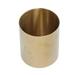 Delaman Pencil Holder Desktop Pencil Cup Pen Container Office Stainless Steel Pencil Holder Container(Gold)