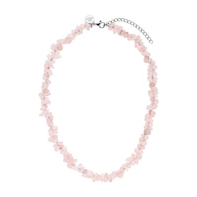 Purelei - Kette Rose Quartz aus natürlichem Rosenquarz Ketten 1 ct Damen