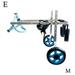 Adjustable Dog Cart Wheelchair For Back Legs Mobility Aids Tool For Paralyzed Front Limbs Dog Assisted Walking Device