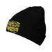 ZICANCN Texture Camouflage Knit Beanie Hat Winter Cap Soft Warm Classic Hats for Men Women Black