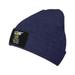 ZICANCN Teddy Bear Vintage Street Knit Beanie Hat Winter Cap Soft Warm Classic Hats for Men Women Navy Blue