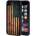 iPhone 7 Case iPhone 8 Case BWOOLL Slim Anti-Scratch Flexible Shock Absorbent Silicone Protective Case Cover for iPhone 7 Case/iPhone 8 (4.7 inch) - Vintage American Flag
