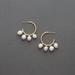 Lucky Brand Pearl Hoop Earrings - Women's Ladies Accessories Jewelry Earrings in Gold