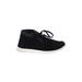 Native Sneakers: Black Color Block Shoes - Women's Size 8 - Almond Toe