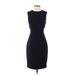 Ted Baker London Casual Dress - Sheath: Black Solid Dresses - Women's Size 4