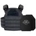 Custom Armor Group GPC 2.0 Lightweight LEVEL IV Ceramic Plates Armor Kit Black 10x12in CAG GPC 2.0 L4