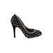 Valentino Garavani Heels: Pumps Stilleto Boho Chic Black Shoes - Women's Size 37.5 - Round Toe