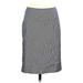 Banana Republic Casual Skirt: Gray Print Bottoms - Women's Size 2