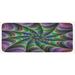 Green 0.1" x 47" L X 19" W Kitchen Mat - East Urban Home Fractal Kitchen Mat 0.1 x 19.0 x 47.0 D, Polyester | 0.1" H X 47" L X 19" W | Wayfair