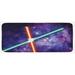 Purple 0.1" x 47" L X 19" W Kitchen Mat - East Urban Home Galaxy Kitchen Mat 0.1 x 19.0 x 47.0 in blue/red, | 0.1" H X 47" L X 19" W | Wayfair