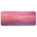 Pink 0.1 x 19 x 47 in Kitchen Mat - East Urban Home Vanilla Sky w/ Clouds Tenderness Dreamy Unreal Soft Heavenly Pale Coral Lilac Kitchen Mat, | Wayfair