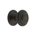 Grandeur Circulaire 1 3/8" Diameter Round Knob Metal in Black/Brown | 1.25 D in | Wayfair 804710