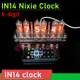 6-251 IN14 Nixie Horloge affichage numérique IN-14 Glow Tube Clock Tech W TYPE-C USB POWER CABLE W