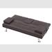 Ebern Designs Bongiorno 67" Sofa Bed in Brown | 33 H x 67 W x 31 D in | Wayfair EC9BCAF5C6DB484382676BDFF86ECF1D