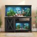 Archie & Oscar™ Chickerell Rectangle Aquarium Stand Wood (best for furniture style stands) in Black | 31.5 H x 52 W x 20.5 D in | Wayfair