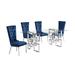 Willa Arlo™ Interiors Chaplin Dining Set Glass | 30 H x 40 W x 79 D in | Wayfair 2BFA0D97DF7F4F6A89A8DCAA55B09E3F