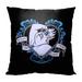 Northwest Polyester Indoor/Outdoor Pillow Cover in Black/Indigo | Wayfair 1DAR695000009OOF