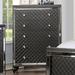 Rosdorf Park Jensin 37" Width Wood 5-Drawer Chest Wood in Gray | 51.75 H x 37 W x 17 D in | Wayfair 883EEE9C2F6646A28842378234A111AB