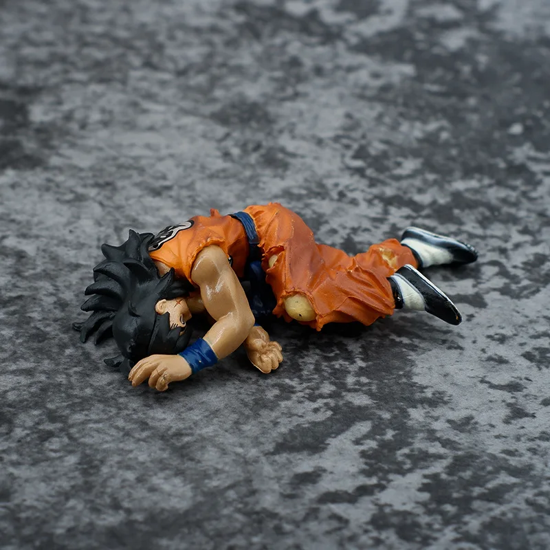 10 cm Anime Dragon Ball Z Dead Yamcha Action Figure Collection DBZ Scena classica Modello Giocattoli Statua Super Saiyan Regali di compleanno