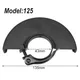 100/115/125 Type Angle Grinder Protective Cover Guard Grinder Disc Wheel Cover For Replacing Damaged