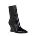 Lauren Pointed Toe Wedge Bootie