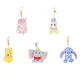 15CM Disney Plush Doll Keychain Kawaii Winnie Pooh Bear Stitch Dumbo Pendant Donald Duck Bag Cartoon