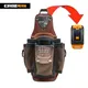 Tool Bag Heavy Duty Leathers Wear Resistant Sturdy Multiple Pockets Tool Pouch Top Quality Tool