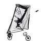 Universal Stroller Rain Cover EVA Stroller Weather Shield Baby Stroller Waterproof & Windproof Rain