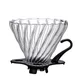 Glass Coffee Dripper Size 02/ 01 Glass Dripper Pour Over Coffee Funnel Dripper Coffee Cone Brewer