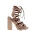 so Me Heels: Tan Shoes - Women's Size 6 1/2