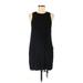 Gentle Fawn Casual Dress - Shift: Black Solid Dresses - New - Women's Size Medium