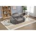 Modern Bean Bag Chair High Density Foam Filled Lazy Sofa Chair, Bean Bag Sofa Chaise Lounges for Living Room Bedroom