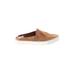 Vince. Mule/Clog: Tan Color Block Shoes - Women's Size 8 1/2 - Almond Toe