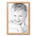 ArtToFrames 13x19 Cherry Wood Picture Frame Brown Wood Poster Frame with Regular Acrylic and Foam Backing 3/16 inch (FBPL-4880)