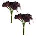 2PC PU Calla Lily Simulation Flower Wedding Decoration Artificial Feel Bridal Bouquet Flowers Artificial Flowers Artificial Plants & Flowers Home Decor