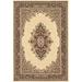 Rugs.com Amaya Collection Rug â€“ 6 x 9 Ivory Medium Rug Perfect For Bedrooms Dining Rooms Living Rooms